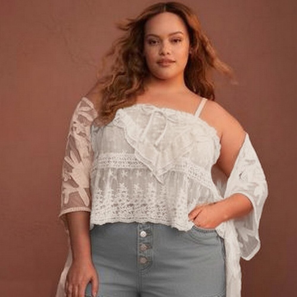 NWT Torrid Women’s Size 26 Button Fly Denim Shorts Gray Stretch 3” Inseam